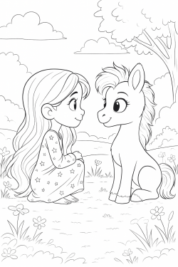 Debby und das winzige Pony Sternenflausch