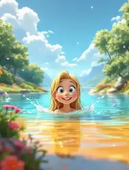 Debby im Singenden See